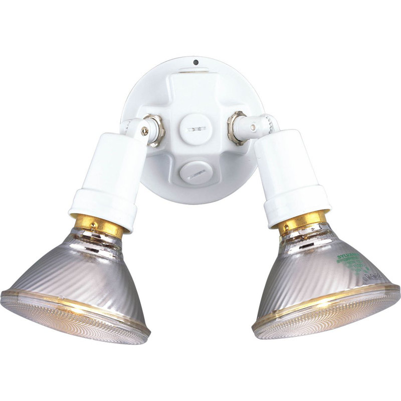 Latitude Run® Lowe Swivel 150 Watt Outdoor Security Flood Light (Pack